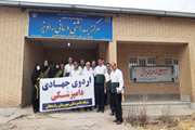 برگزاری اردوی جهادی دامپزشکی در روستای راویز شهرستان رفسنجان